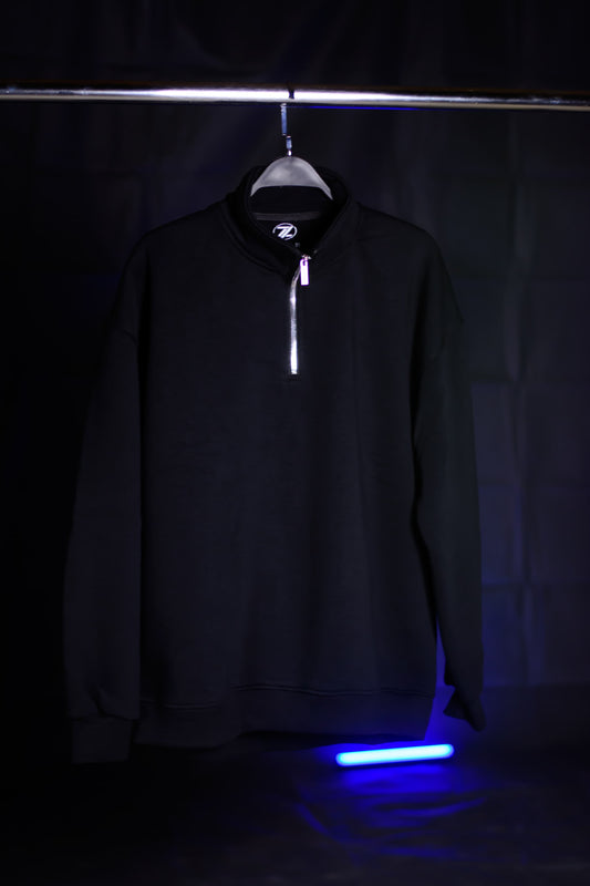 Half-zip-black